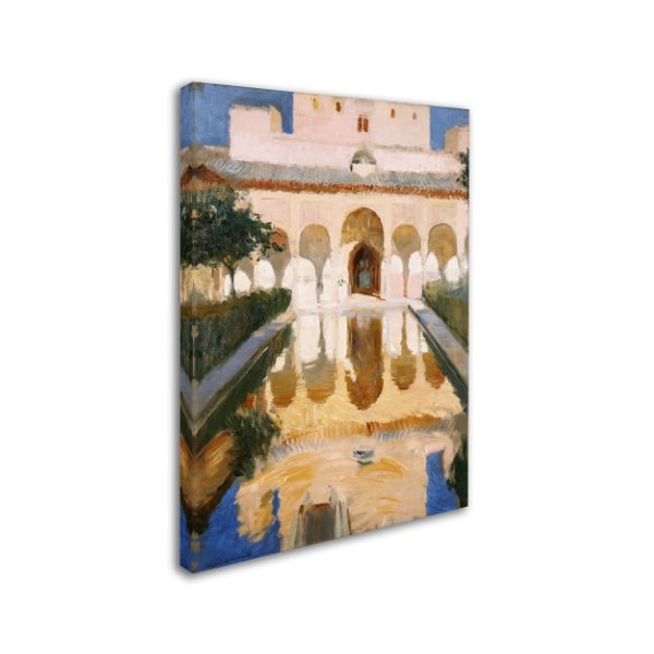 Joaquin Sorolla 'Hall Of The Ambassors Grenada' Canvas Art,18x24